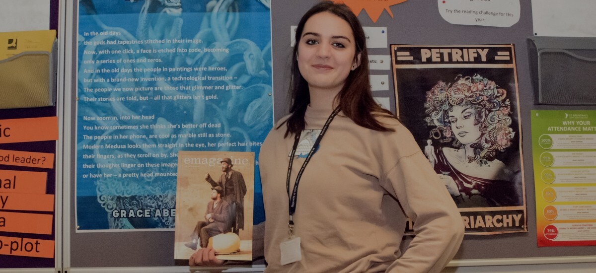 English A Level Student Grace becomes published poet